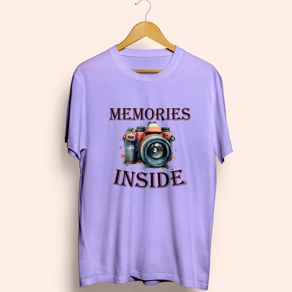 Memories Inside Half Sleeve T-Shirt
