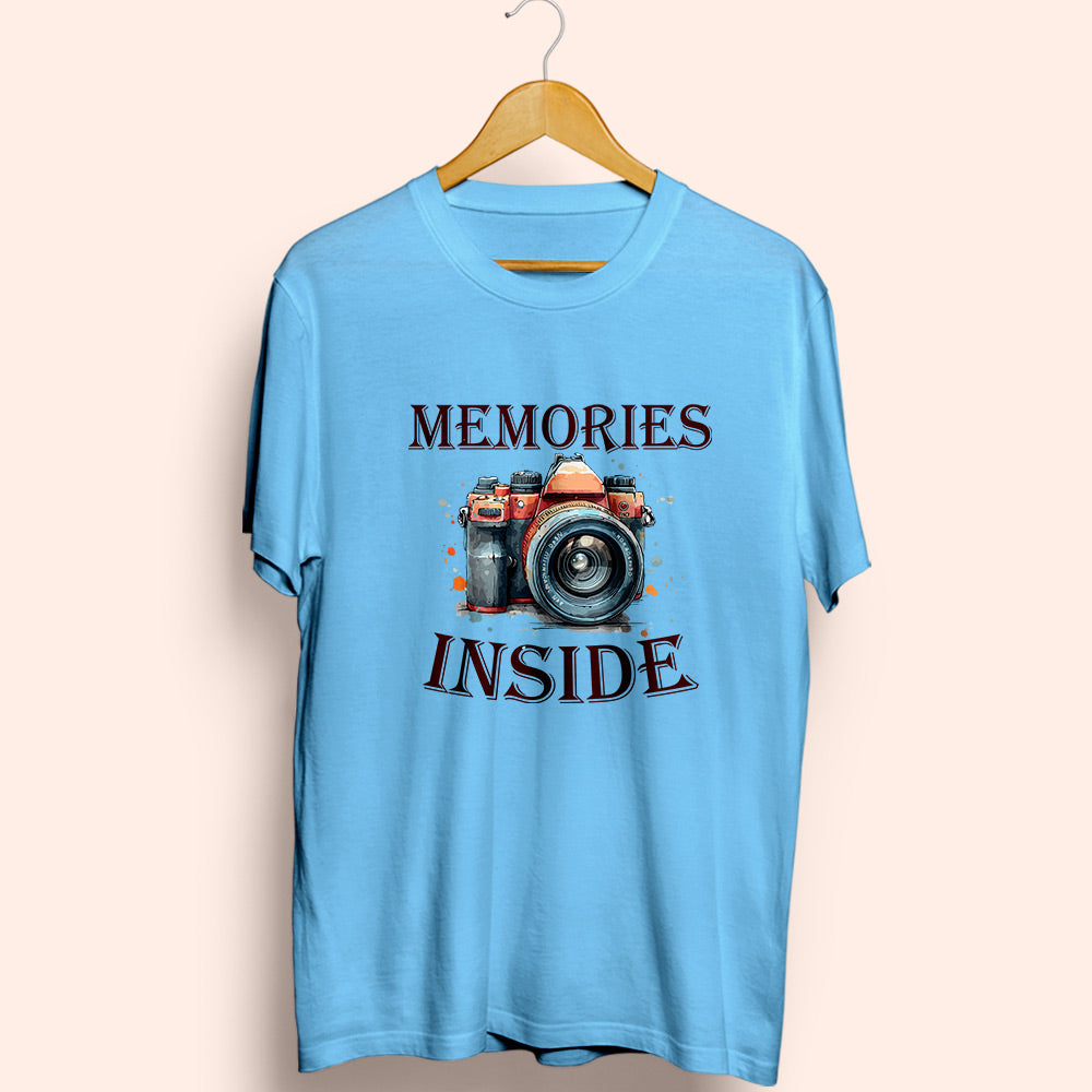 Memories Inside Half Sleeve T-Shirt