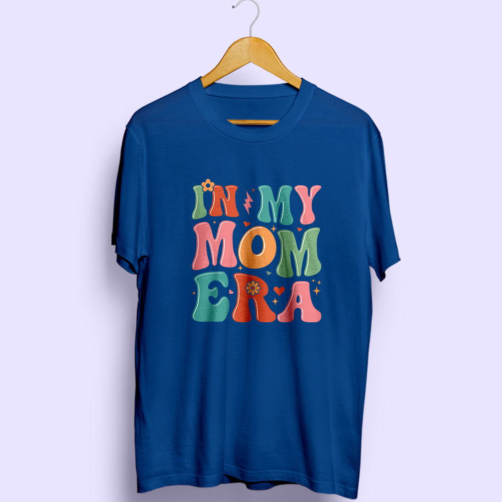 Mom Era Half Sleeve T-Shirt - Soul & Peace