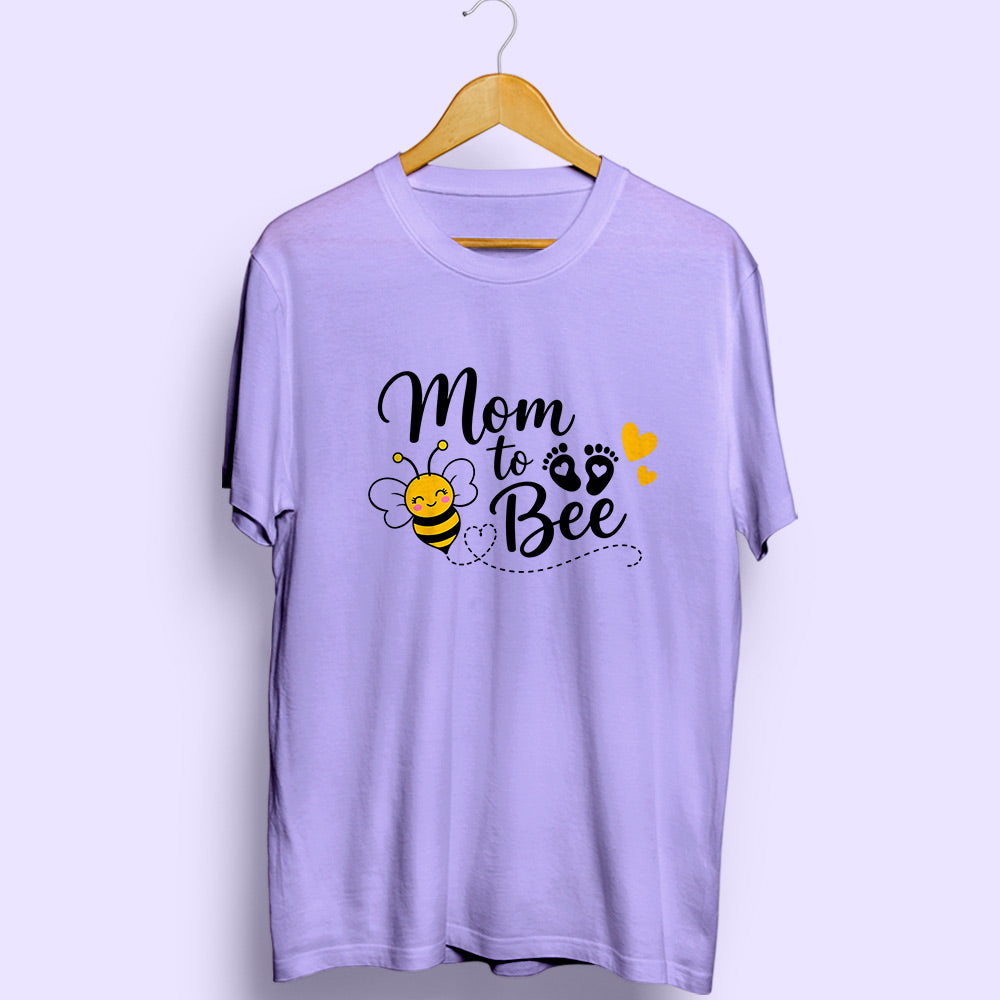 Mom To Bee Half Sleeve T-Shirt