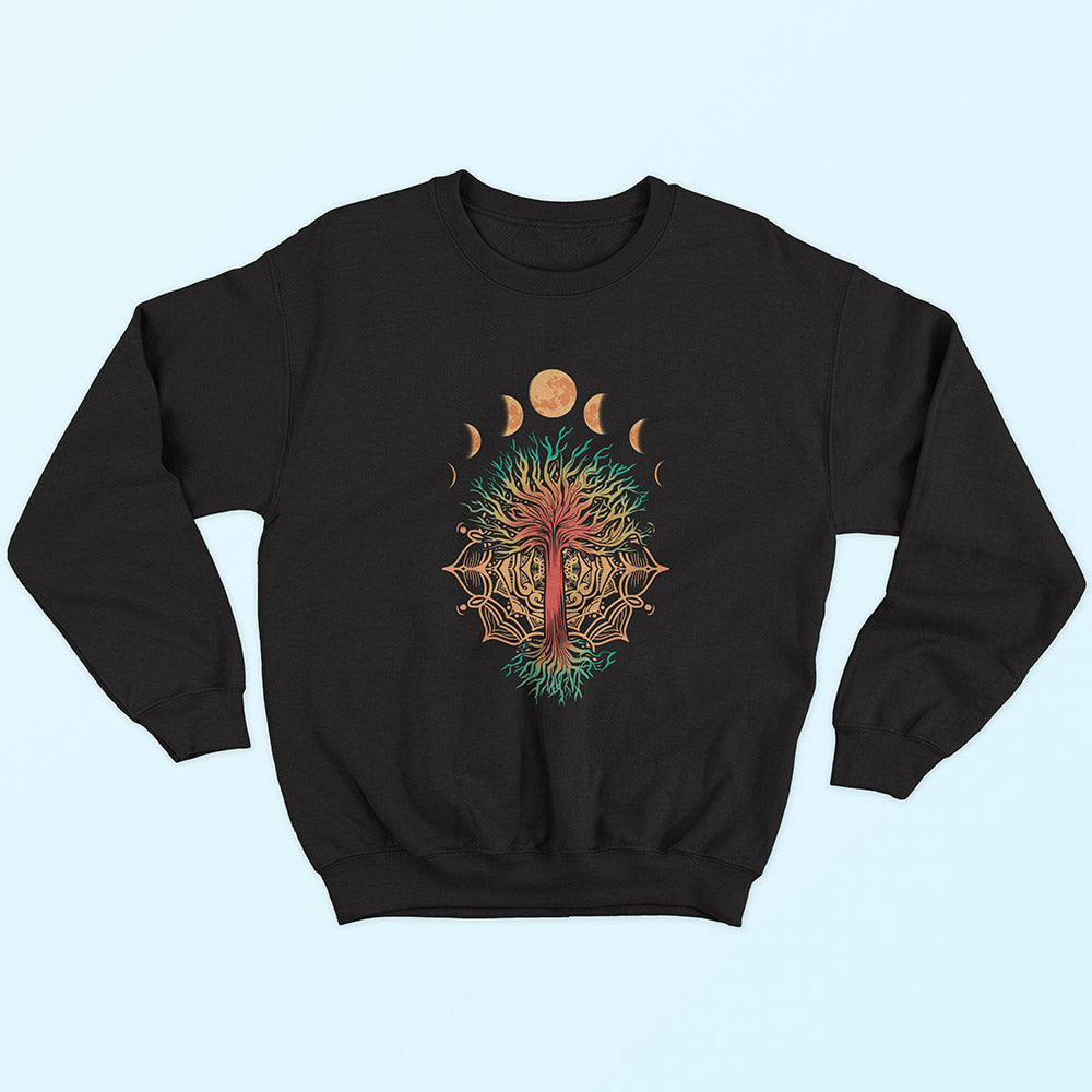 Moon Phases Sweatshirt - Soul & Peace