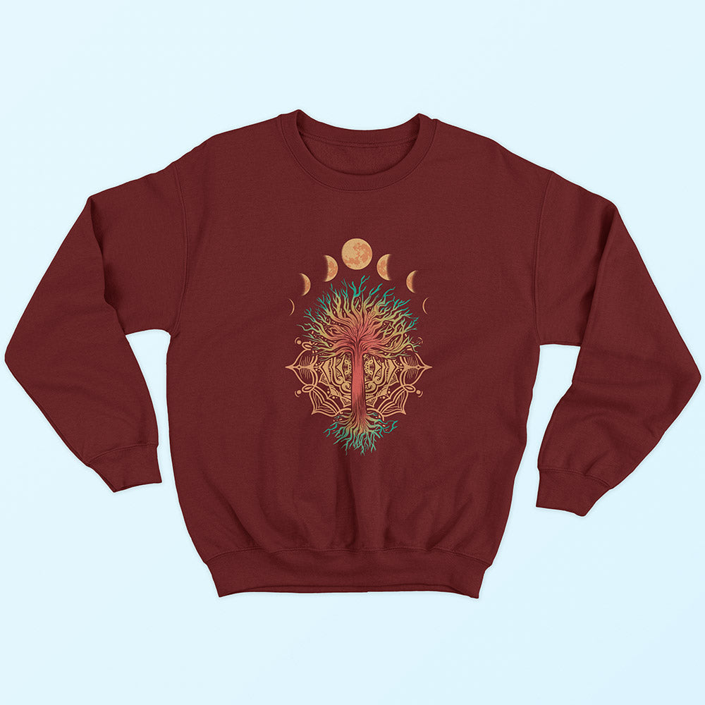 Moon Phases Sweatshirt - Soul & Peace