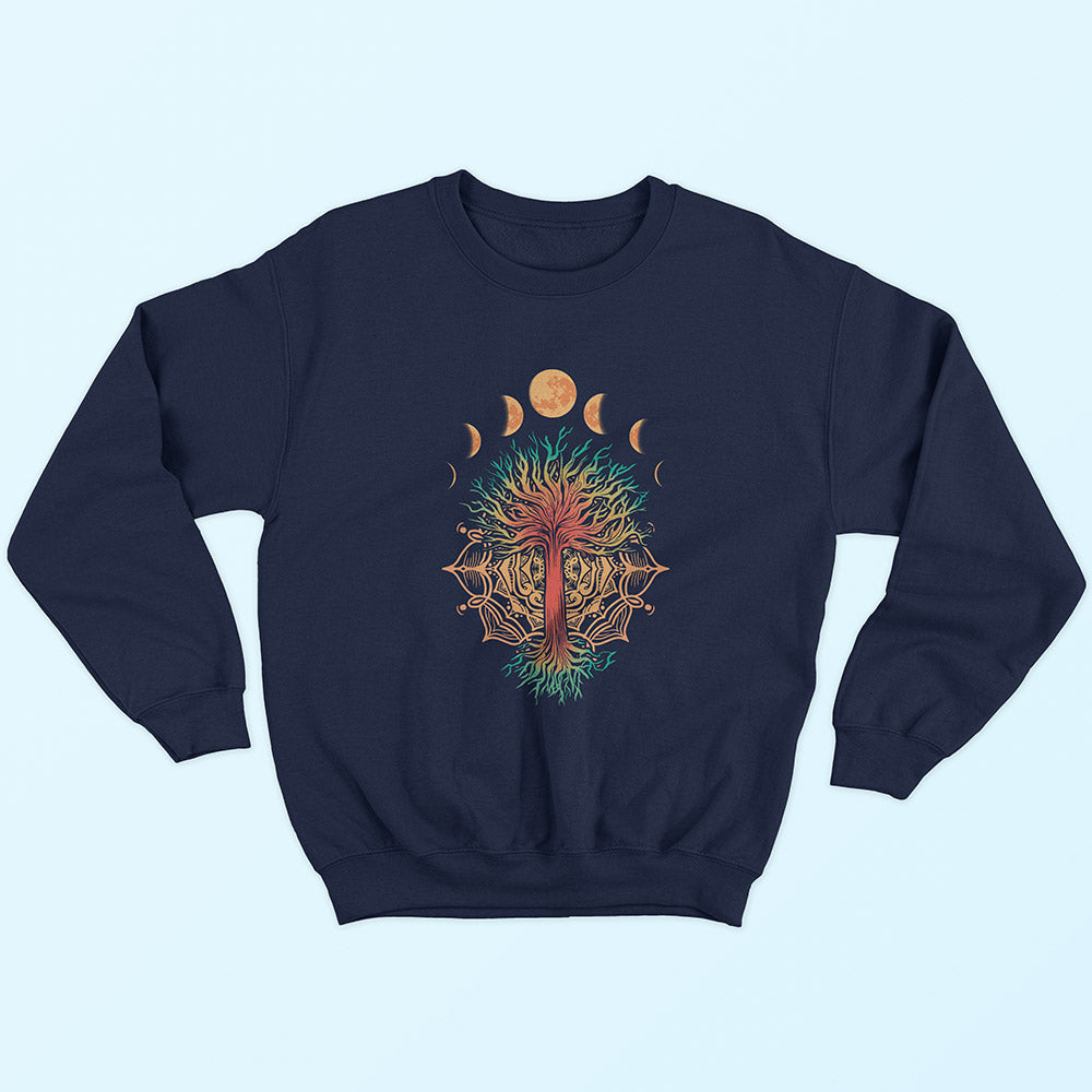 Moon Phases Sweatshirt - Soul & Peace