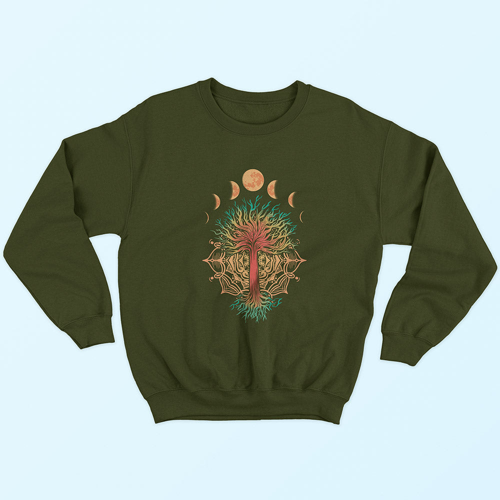 Moon Phases Sweatshirt - Soul & Peace