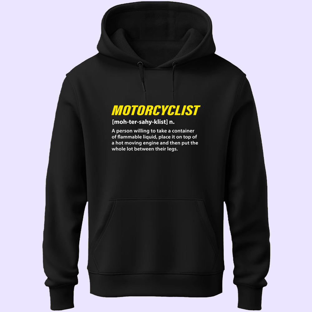 Motorcyclist Unisex Hoodie