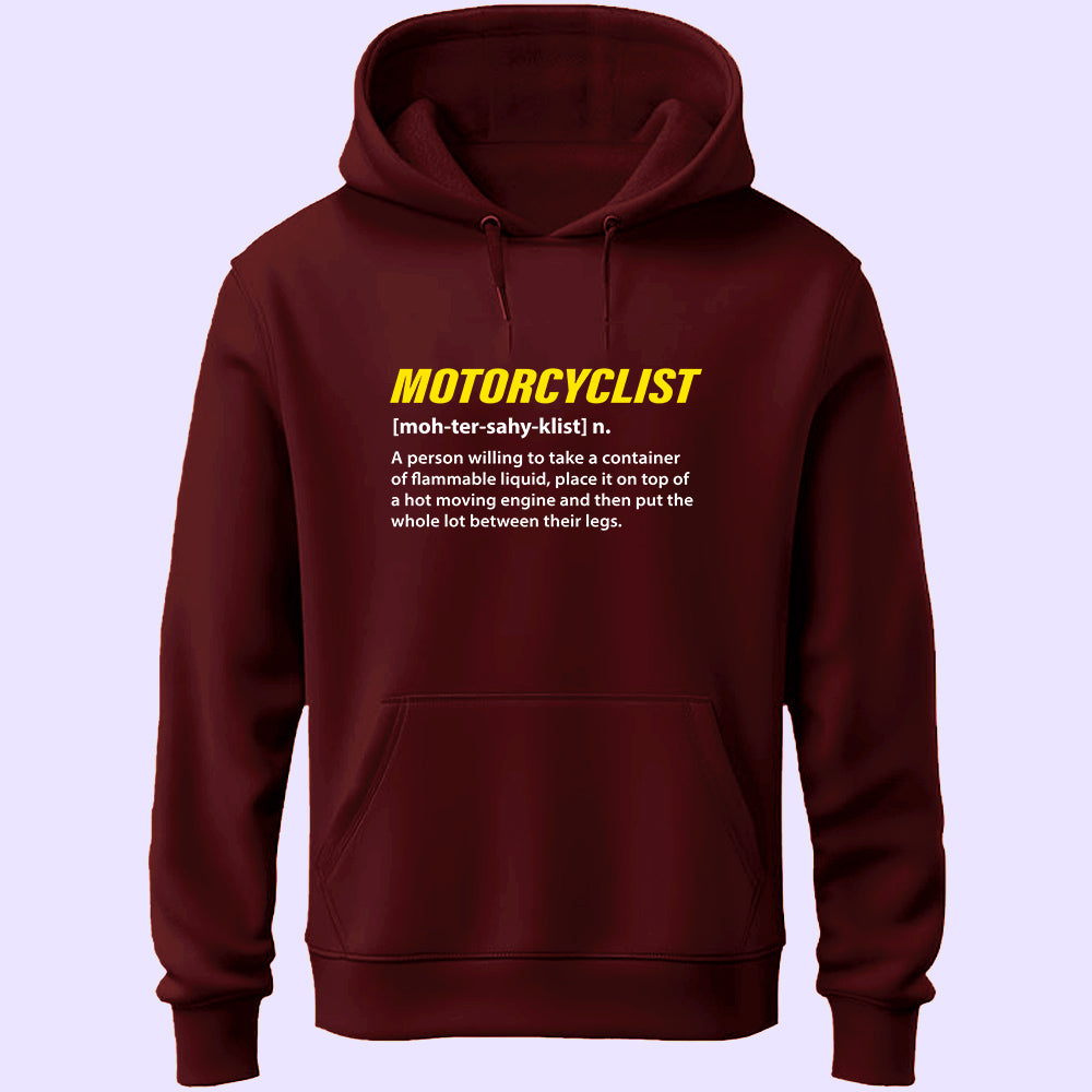Motorcyclist Unisex Hoodie