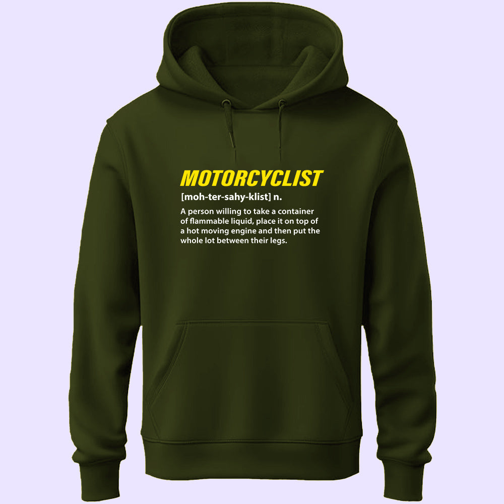 Motorcyclist Unisex Hoodie