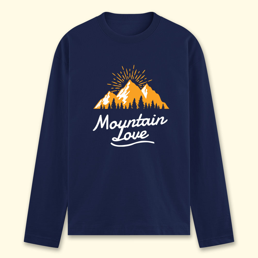 Mountain Love Full Sleeve T-shirt - Soul & Peace