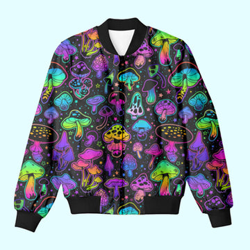 Mushrooms Bomber Jacket