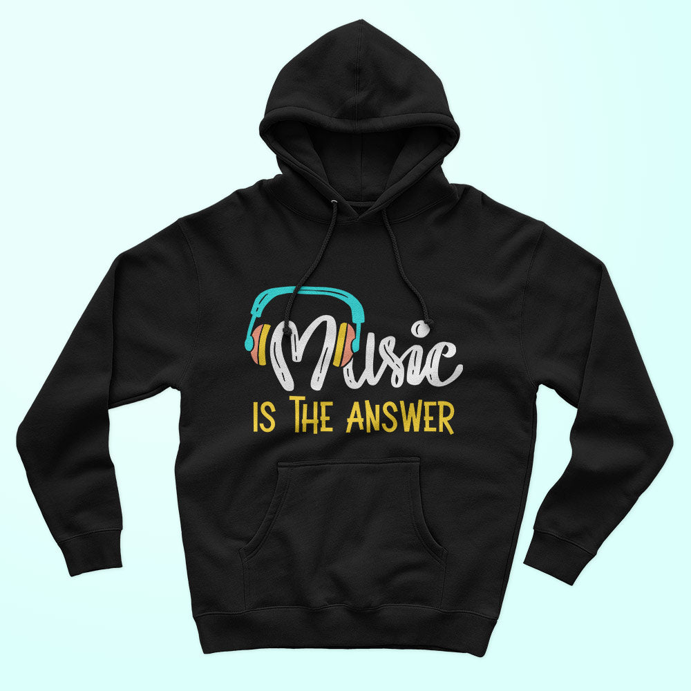 Music Is The Answer Unisex Hoodie