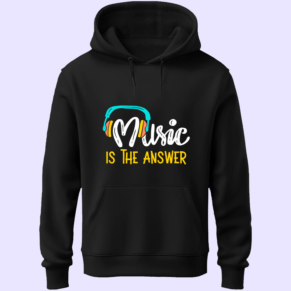 Music Is The Answer Unisex Hoodie