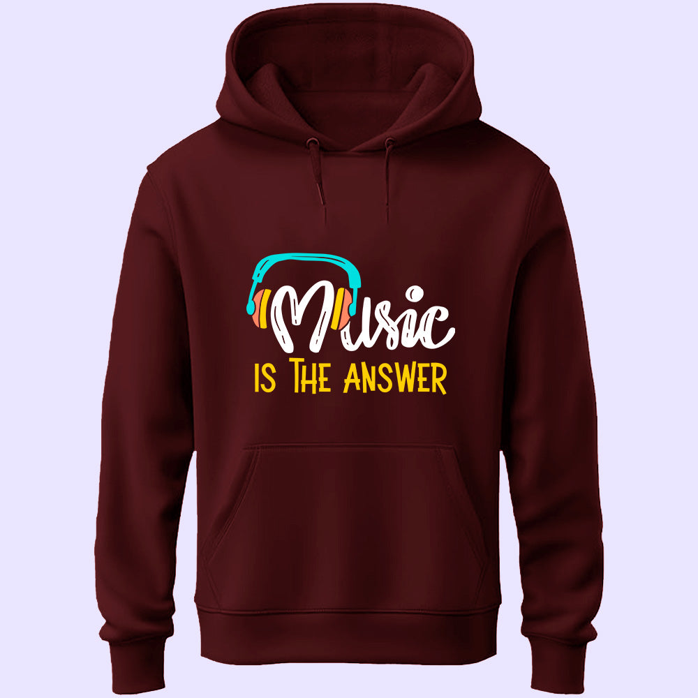 Music Is The Answer Unisex Hoodie