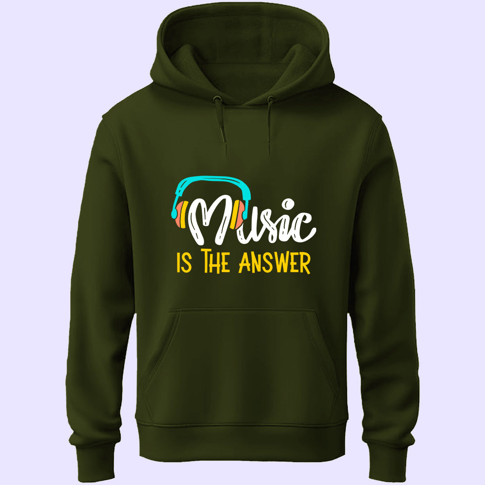 Music Is The Answer Unisex Hoodie