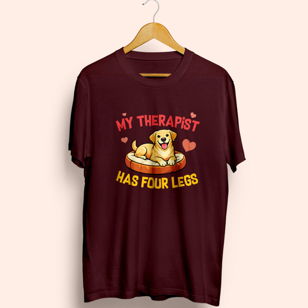 My Therapist Half Sleeve T-Shirt