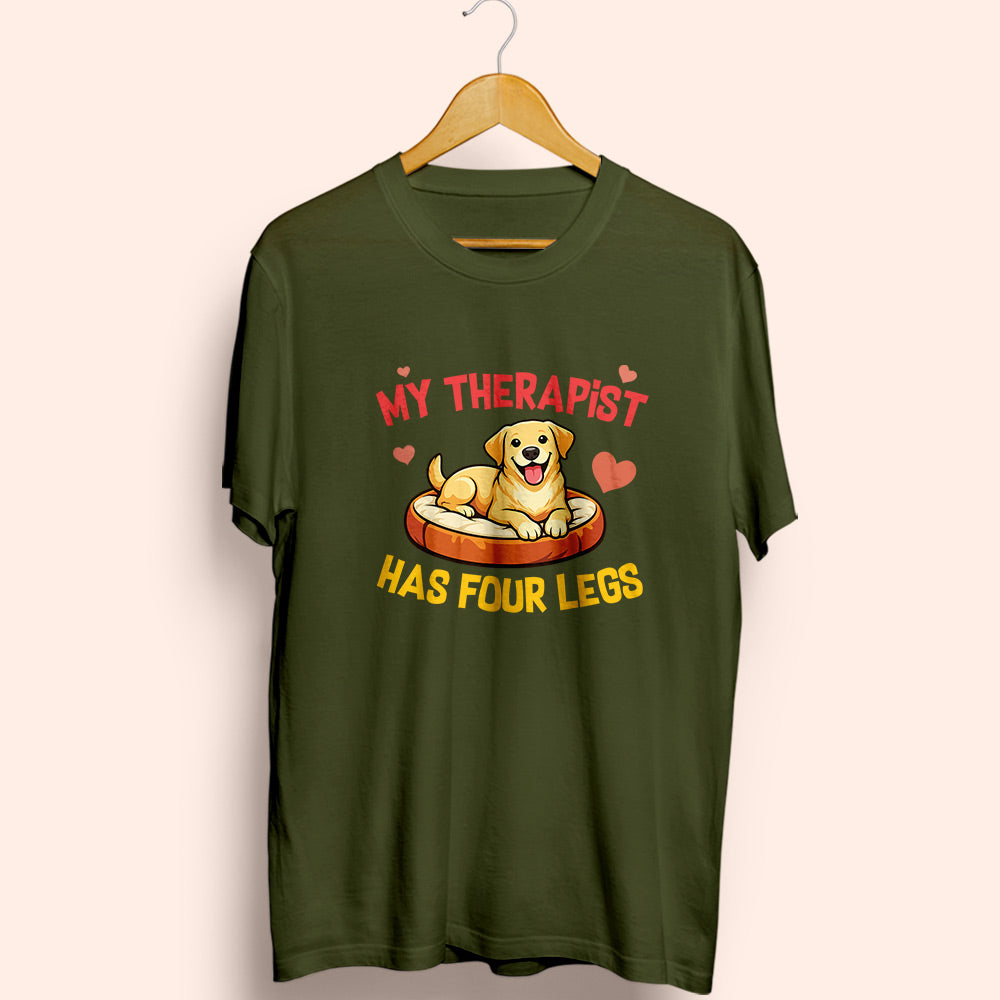 My Therapist Half Sleeve T-Shirt