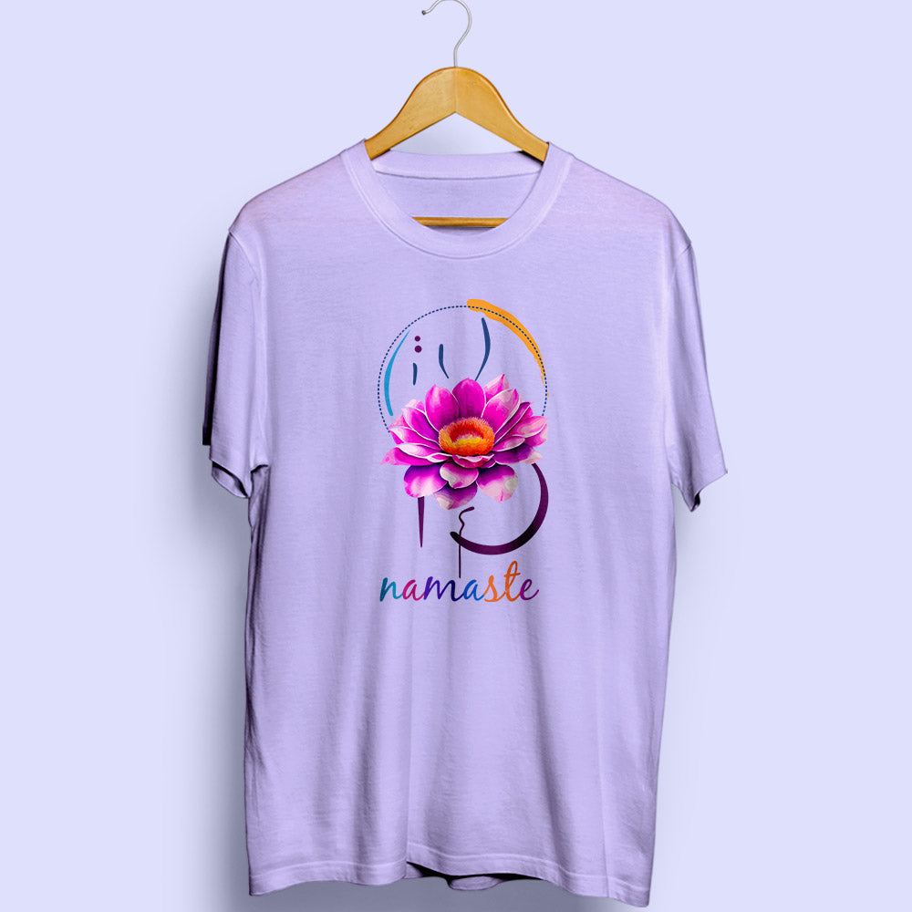 Namaste Half Sleeve T-Shirt - Soul & Peace