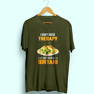 Need A Biryani Half Sleeve T-Shirt
