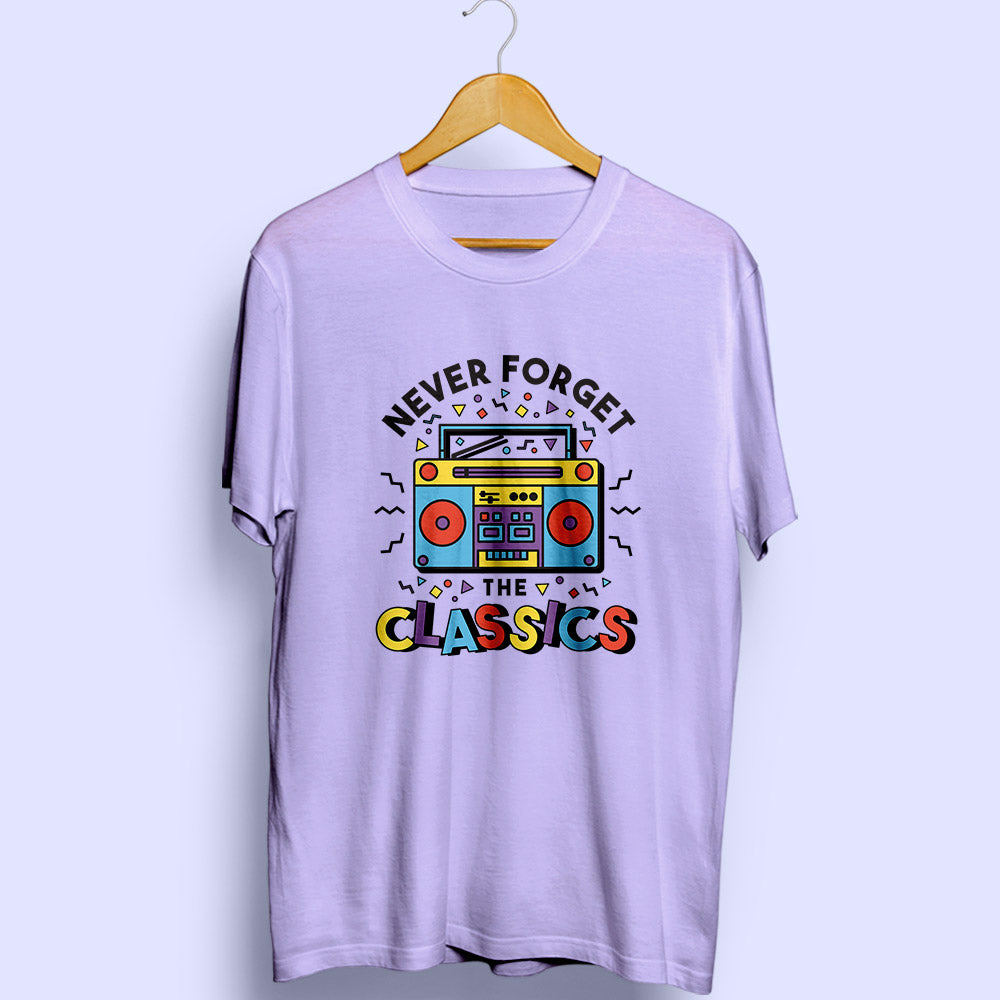 Never Forget The Classics Half Sleeve T-Shirt