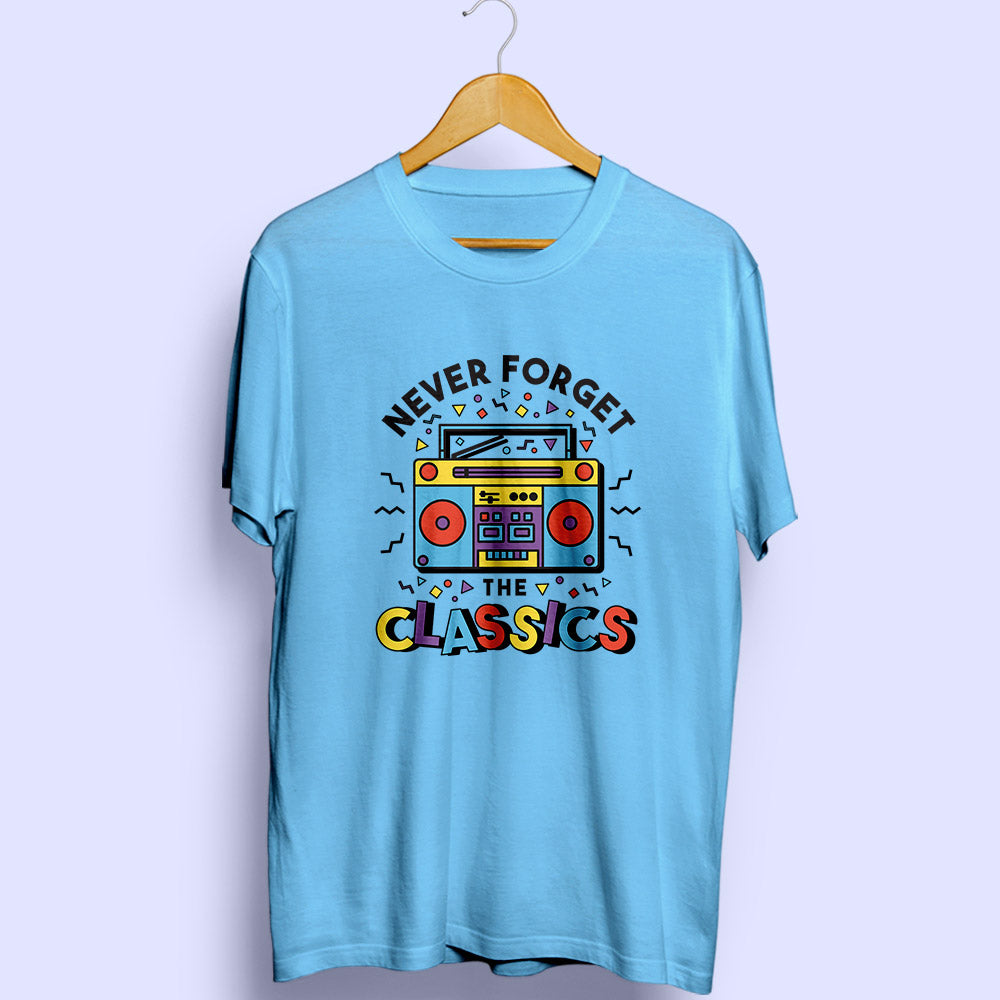 Never Forget The Classics Half Sleeve T-Shirt