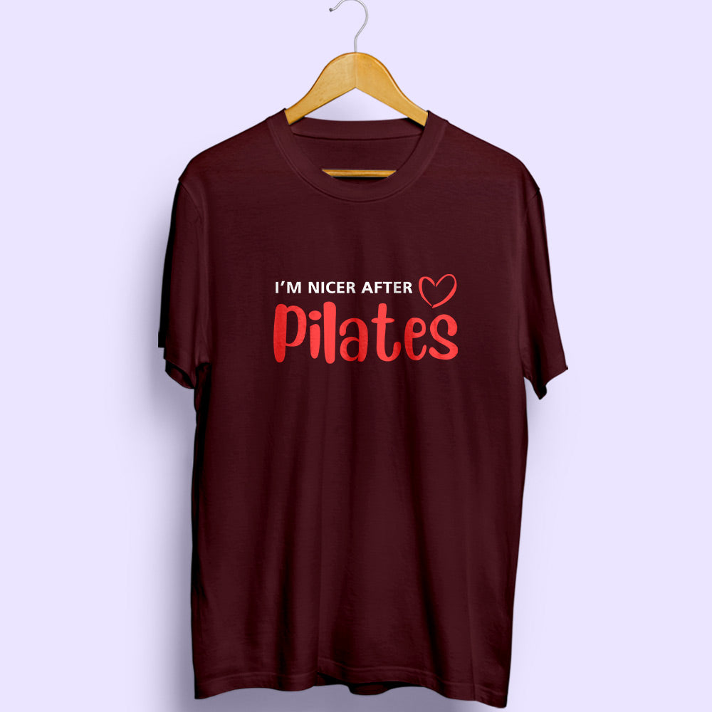 Nicer After Pilates Half Sleeve T-Shirt