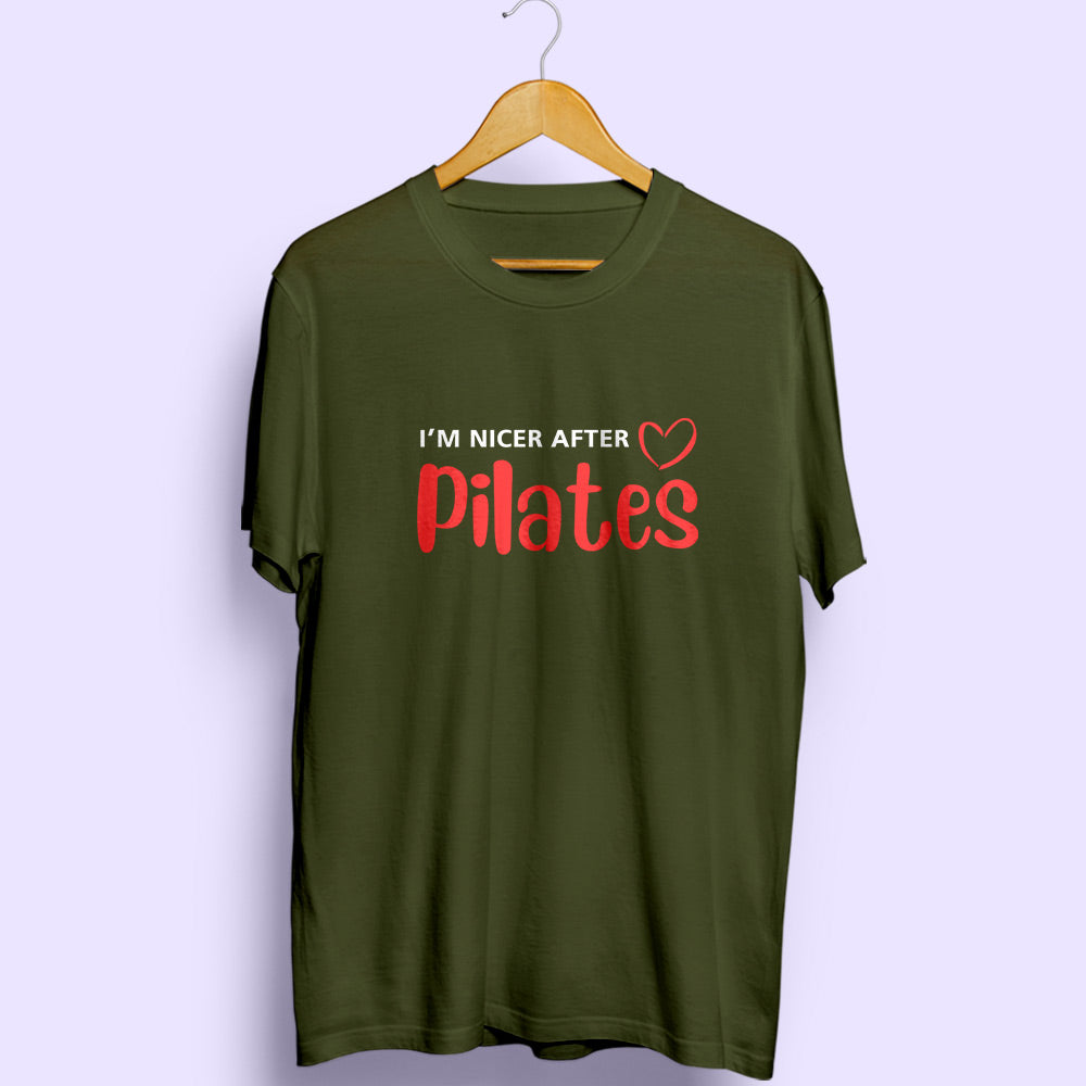 Nicer After Pilates Half Sleeve T-Shirt