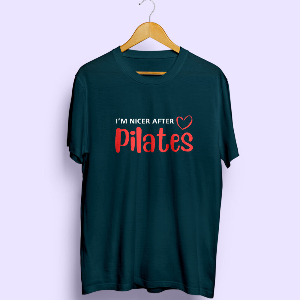 Nicer After Pilates Half Sleeve T-Shirt