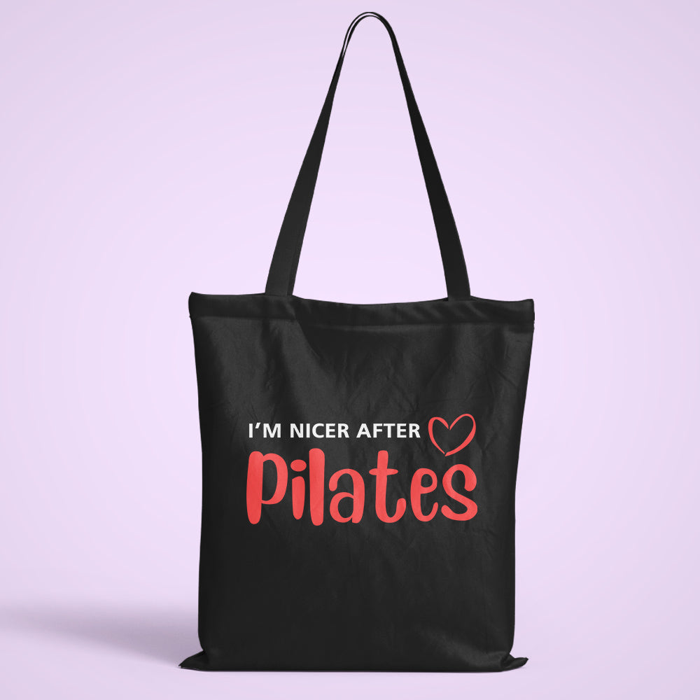 Nicer After Pilates Tote Bag