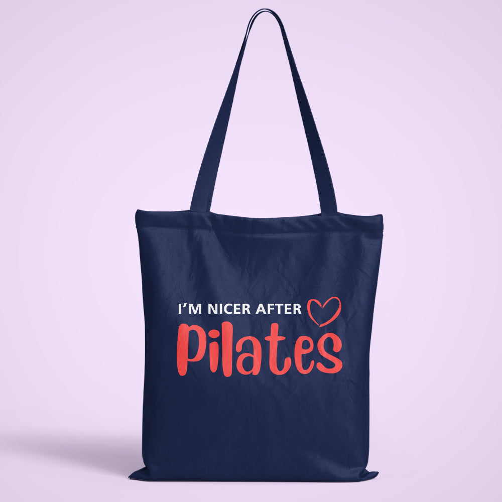 Nicer After Pilates Tote Bag