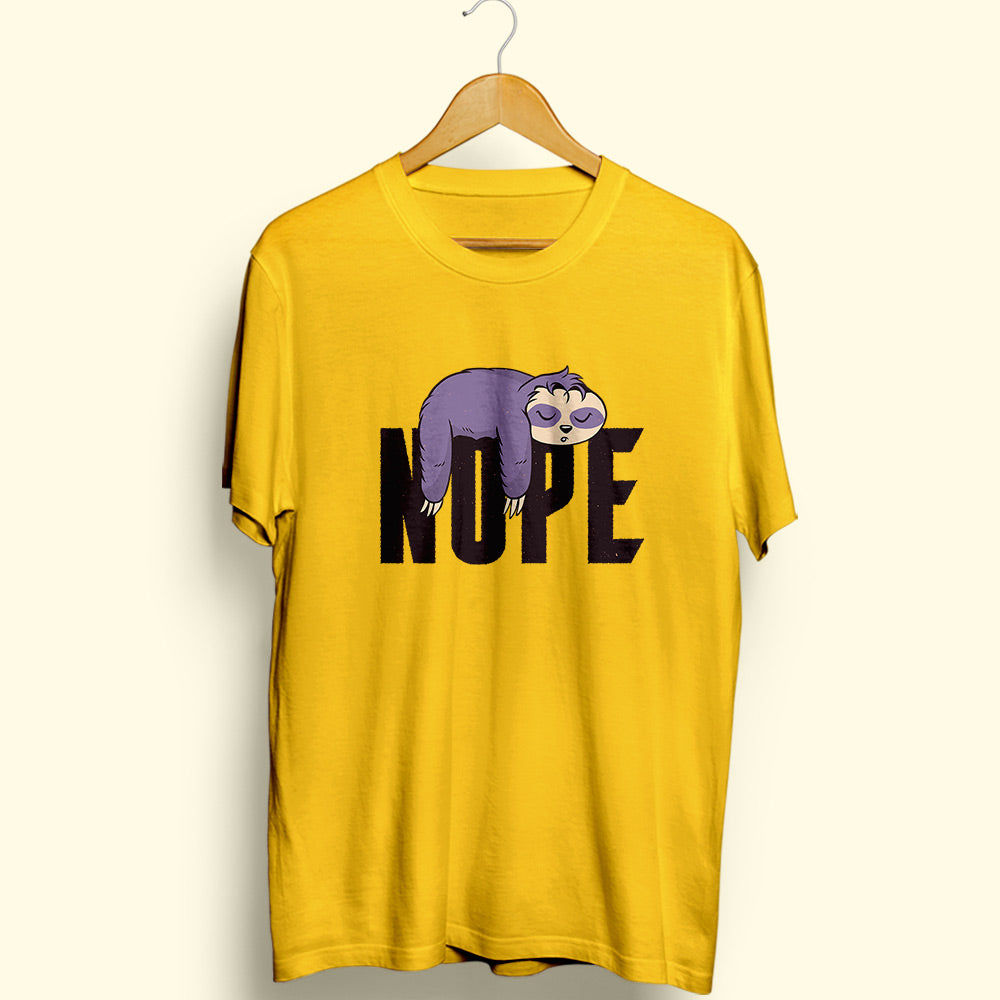 Nope Half Sleeve T-Shirt