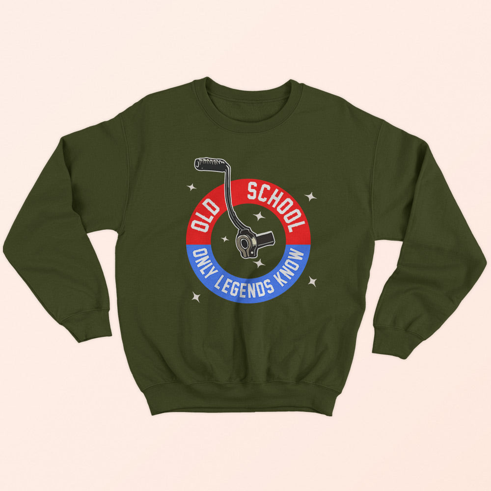 Old School Sweatshirt - Soul & Peace