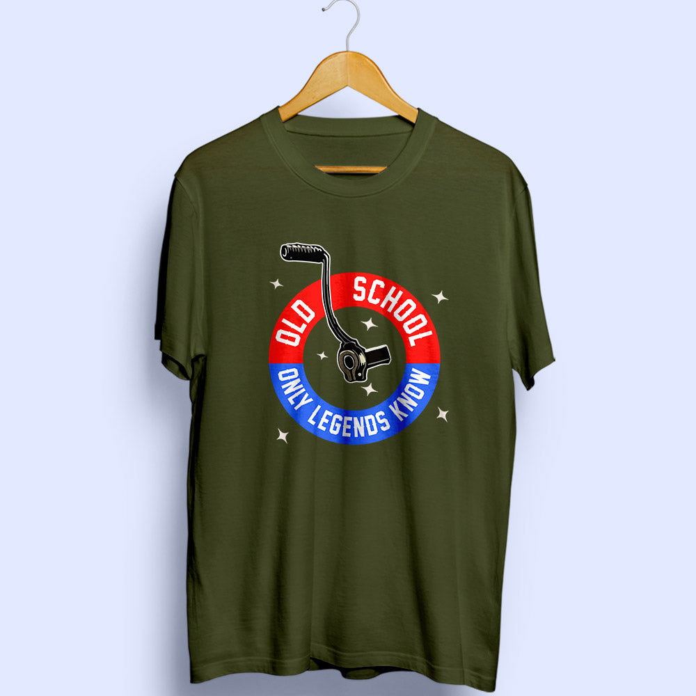Old School Half Sleeve T-Shirt