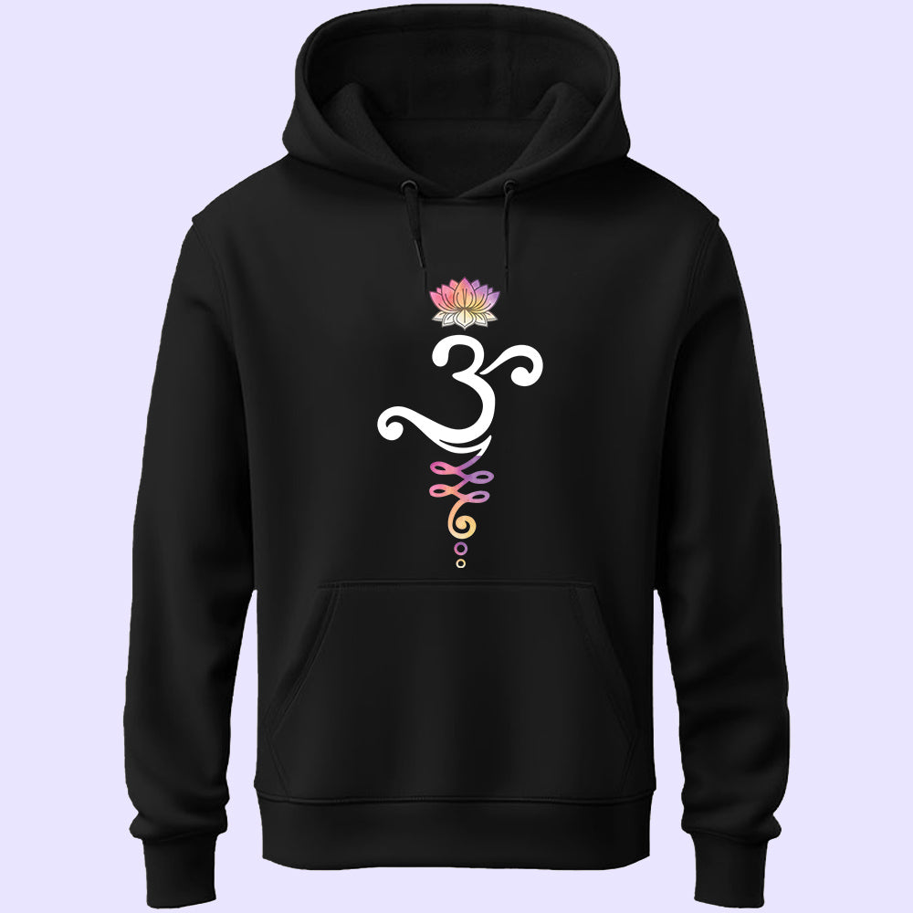 Om Lotus Unisex Hoodie