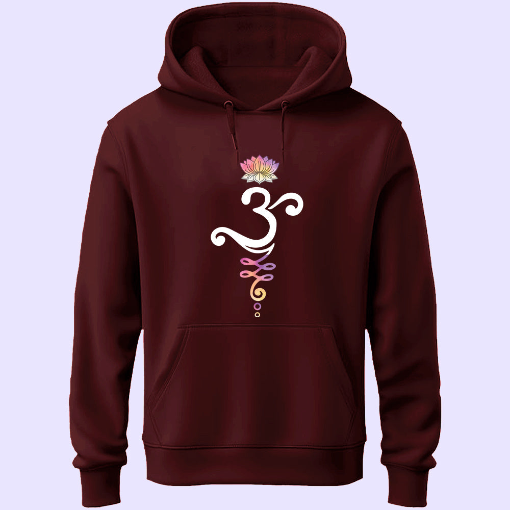 Om Lotus Unisex Hoodie