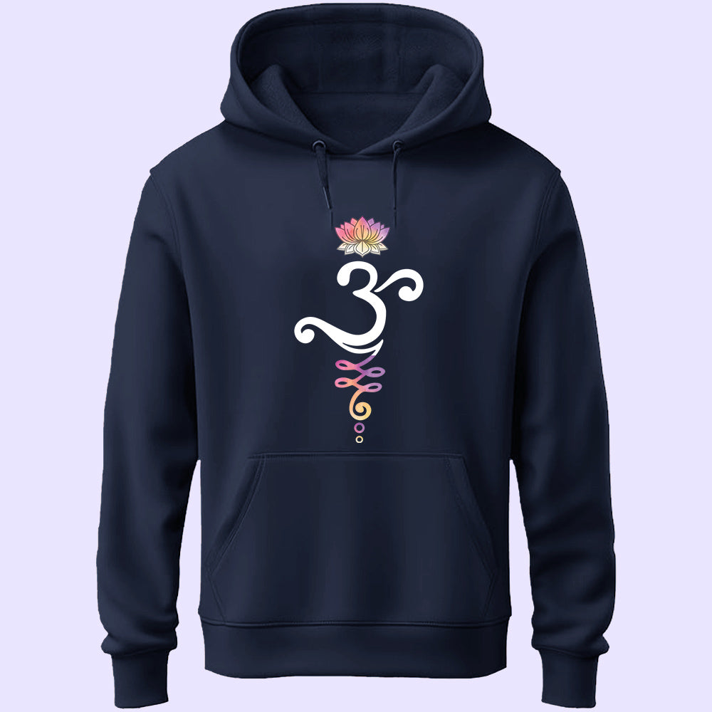 Om Lotus Unisex Hoodie