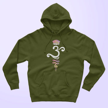 Om Lotus Unisex Hoodie