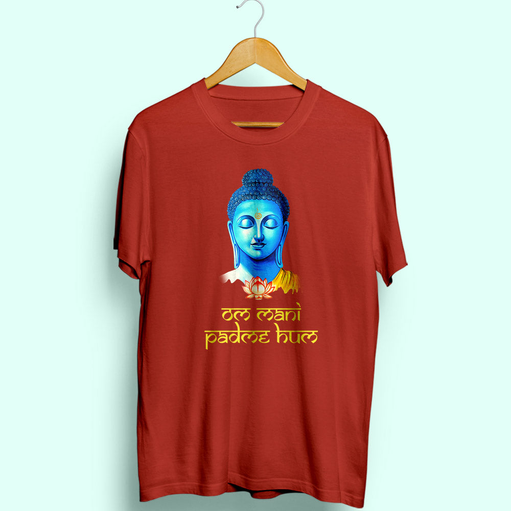 Om Mani Padme Hum Half Sleeve T-Shirt