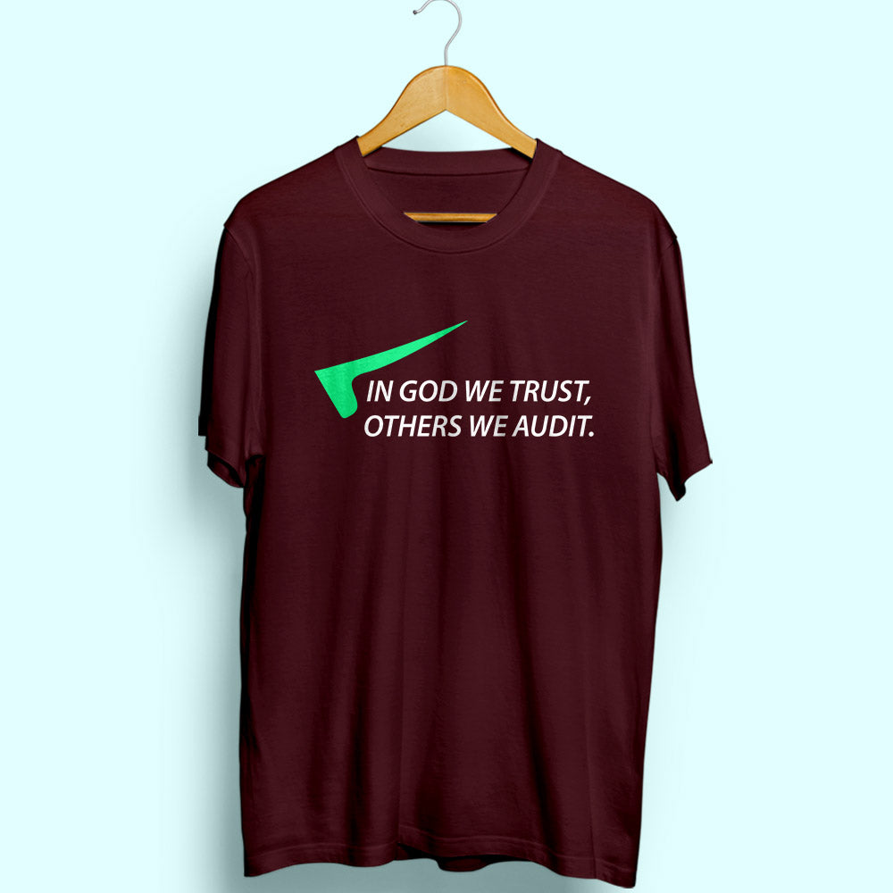 Others We Audit Half Sleeve T-Shirt - Soul & Peace