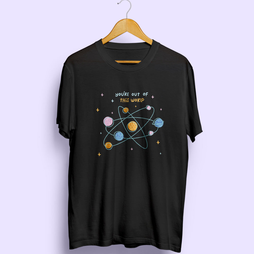 Out Of This World Half Sleeve T-Shirt - Soul & Peace