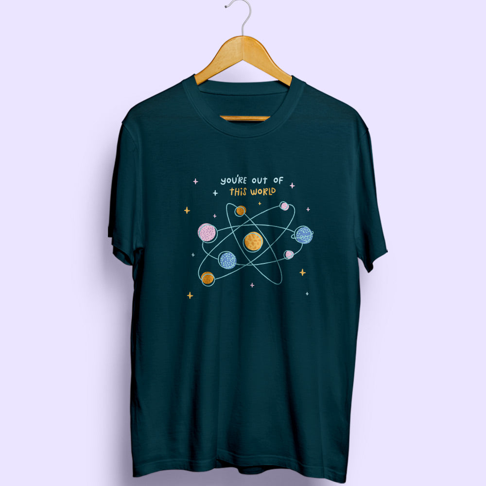 Out Of This World Half Sleeve T-Shirt - Soul & Peace
