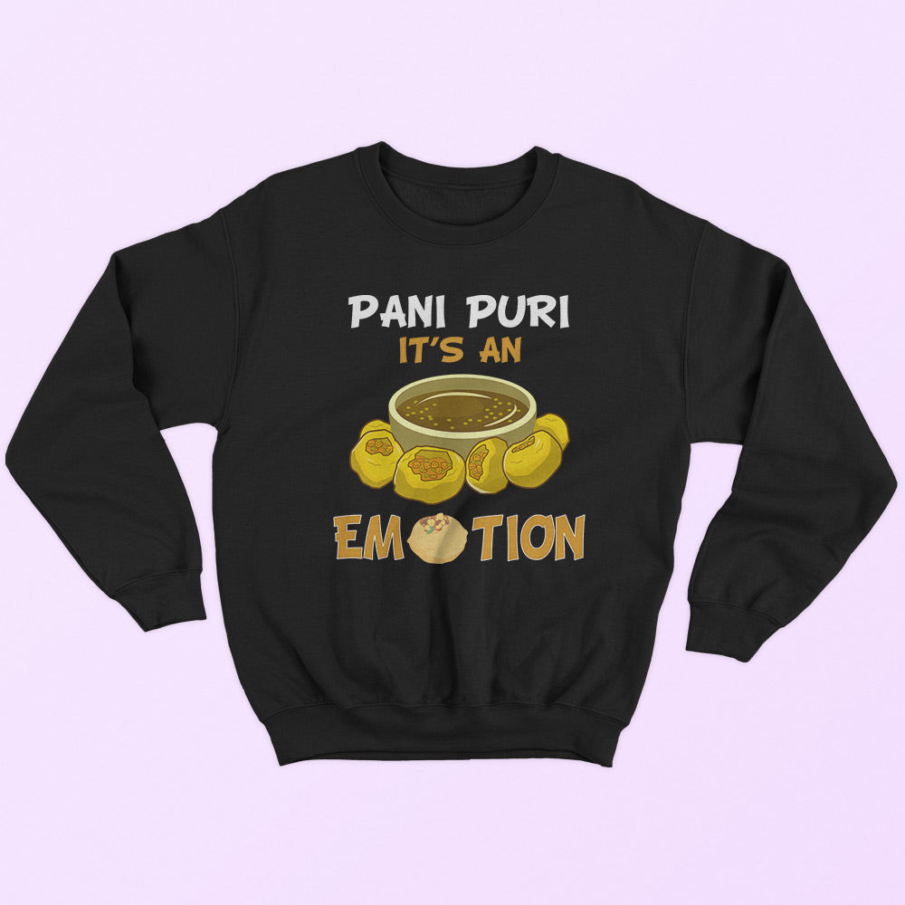 Pani Puri Emotion Sweatshirt - Soul & Peace