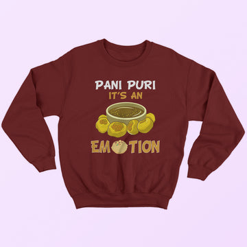 Pani Puri Emotion Sweatshirt