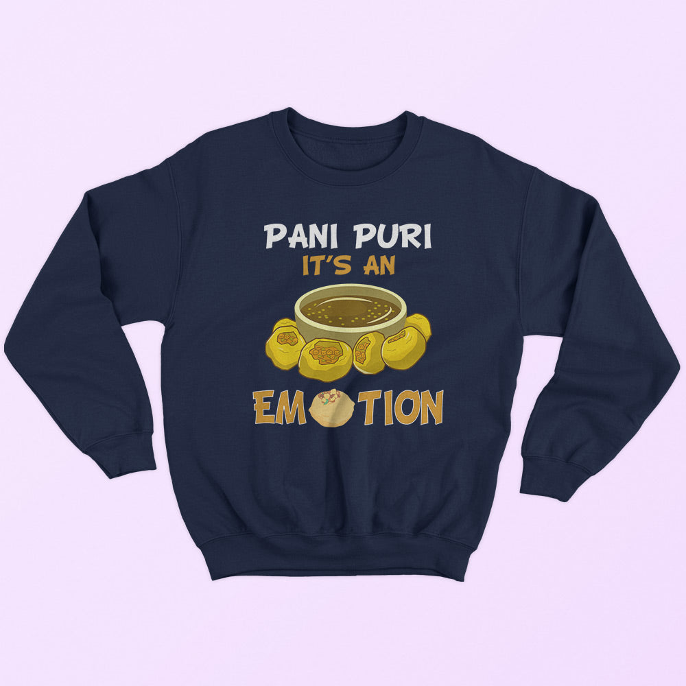 Pani Puri Emotion Sweatshirt - Soul & Peace