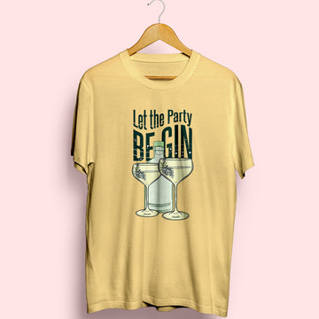 Party Be Gin Half Sleeve T-Shirt