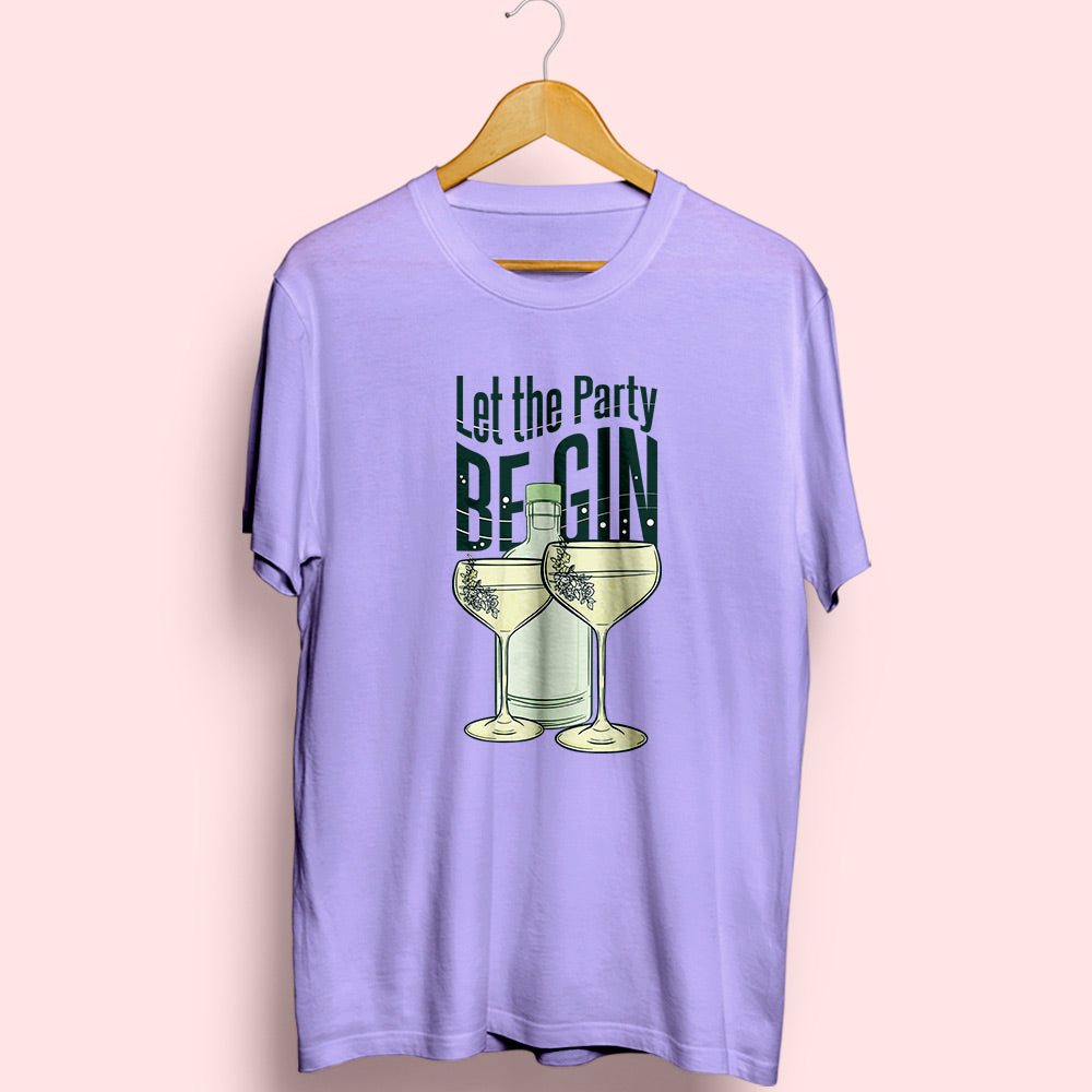Party Be Gin Half Sleeve T-Shirt