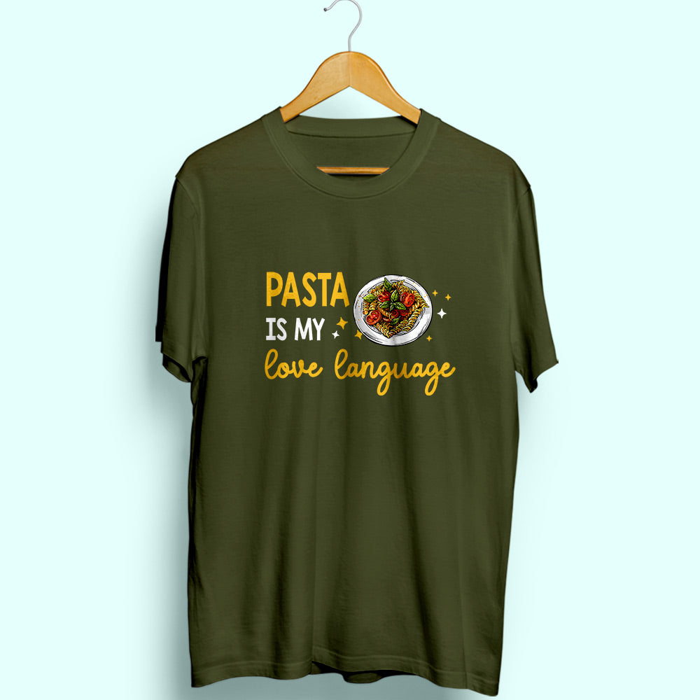 Pasta Love Language Half Sleeve T-Shirt