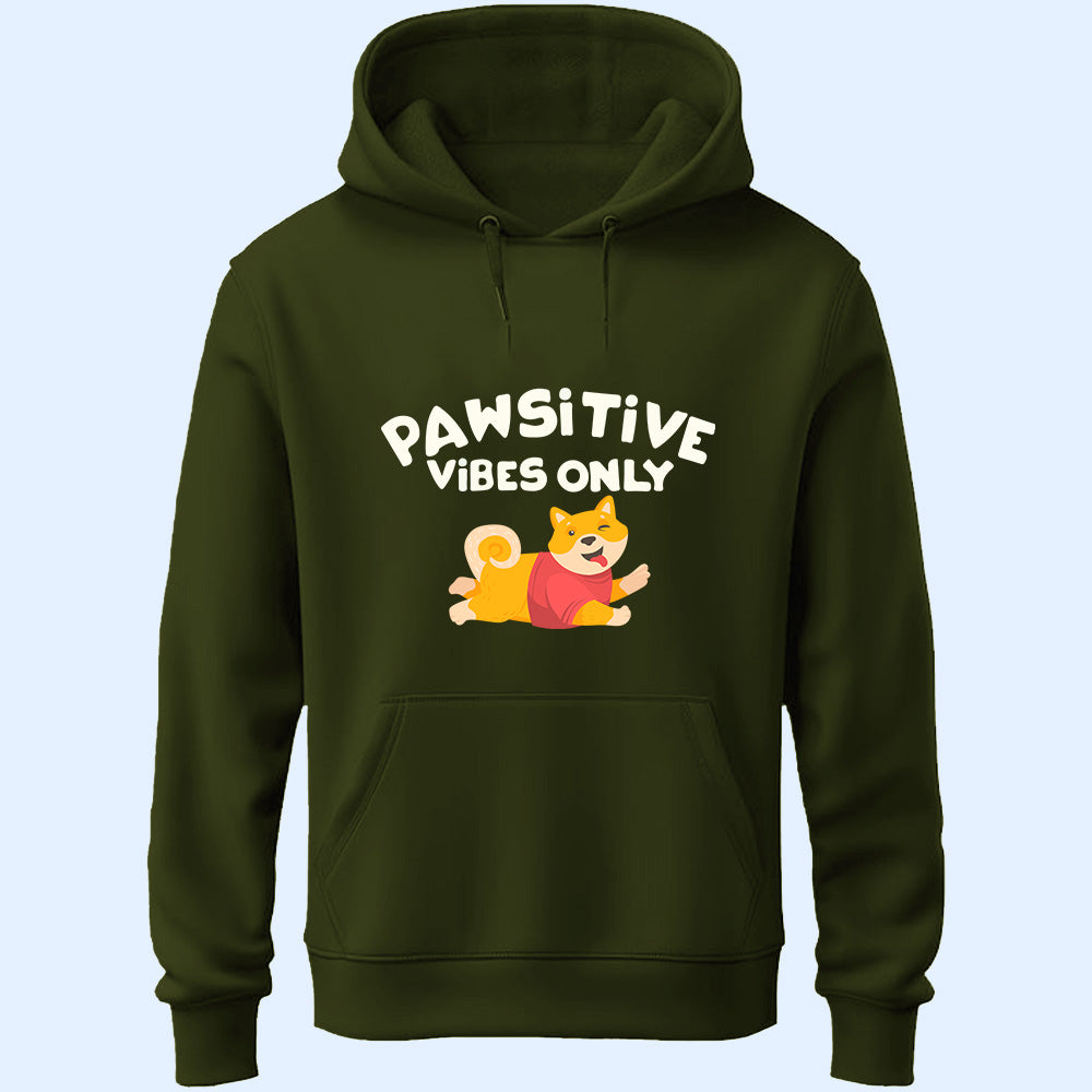 Pawsitive Vibes Only Unisex Hoodie