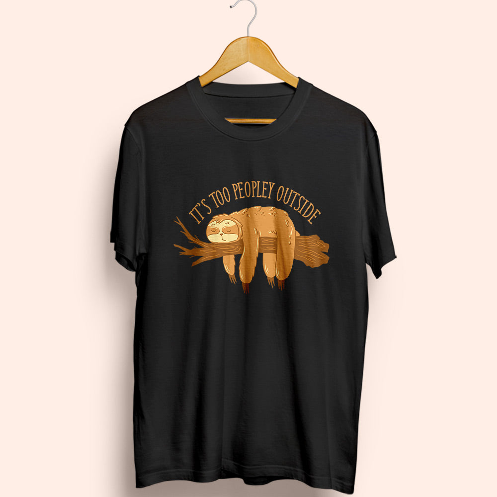 Peopley Outside Half Sleeve T-Shirt - Soul & Peace