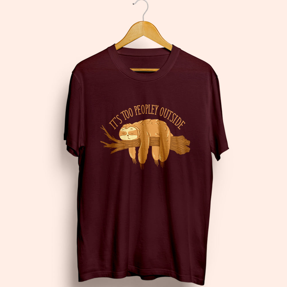 Peopley Outside Half Sleeve T-Shirt - Soul & Peace