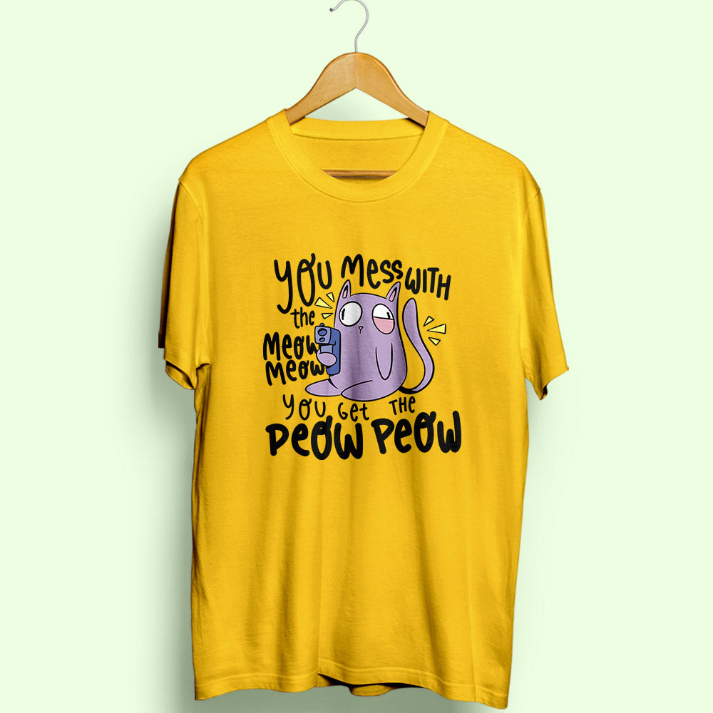 Peow Peow Half Sleeve T-Shirt