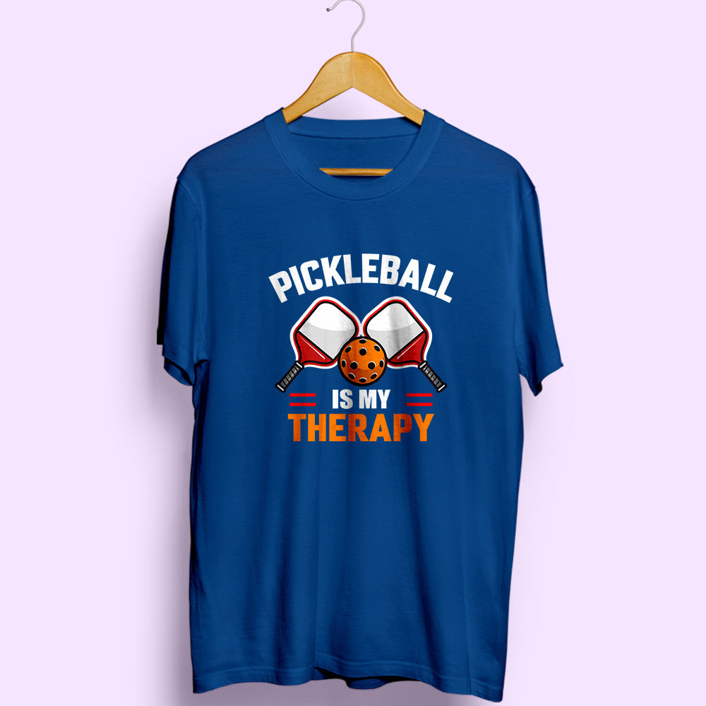 Pickleball Is My Therapy Half Sleeve T-Shirt